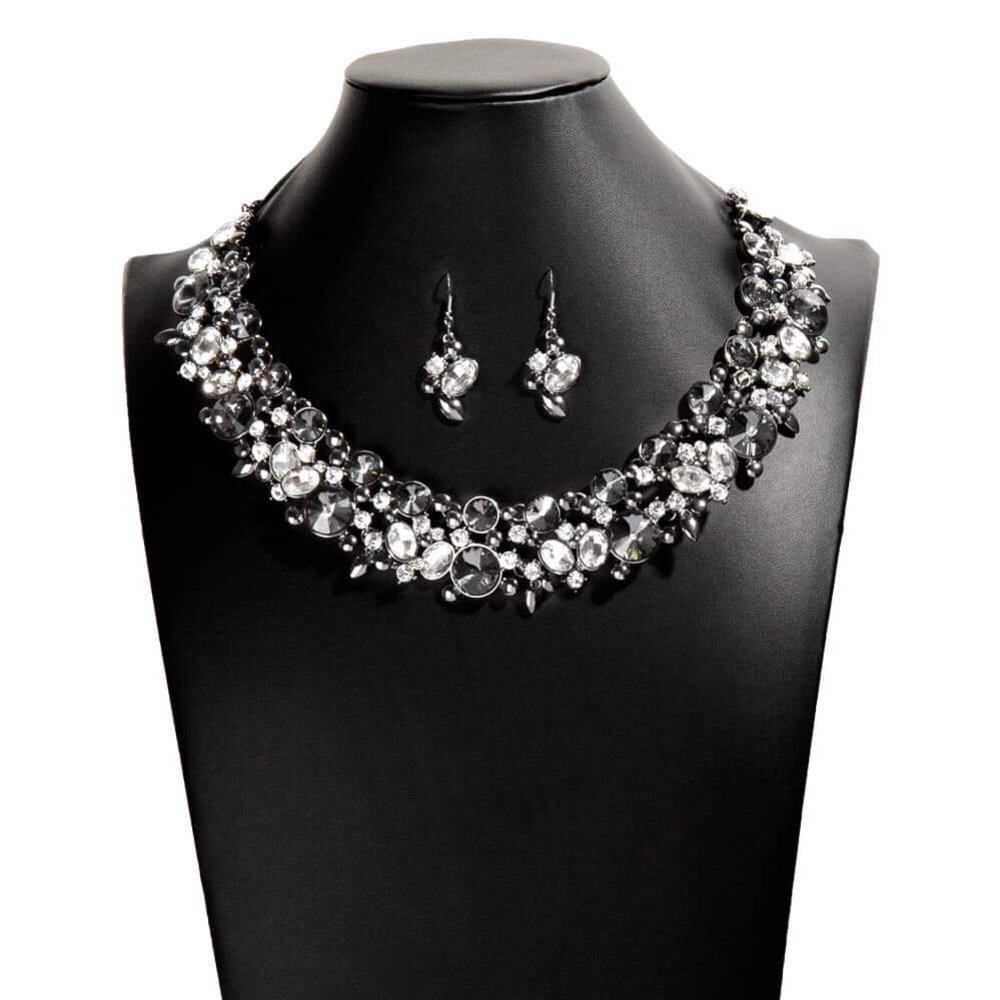 Necklace with earrings